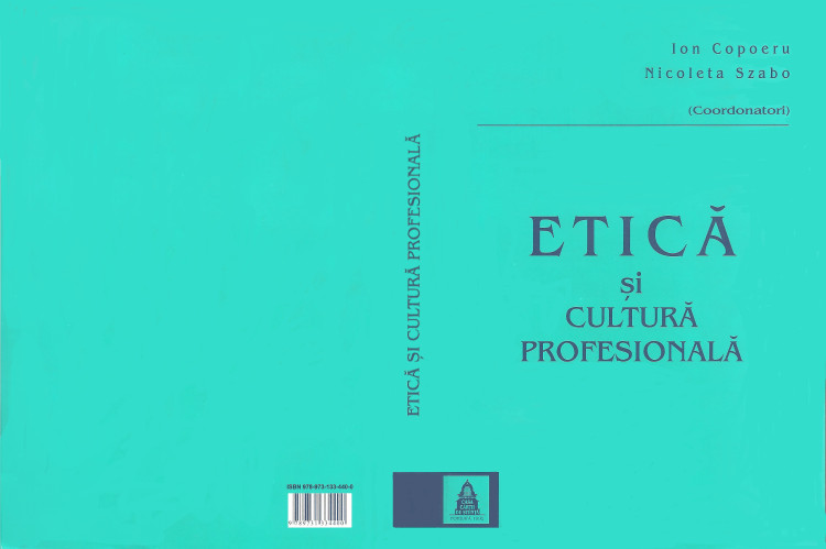 Etica si cultura profesionala